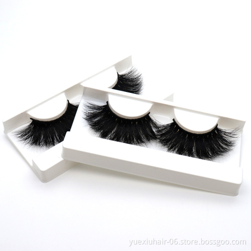 Celie Private Label Super long dramatic 25mm Eyelashes 3D Mink Lashes with Custom Packaging Mink Eyelashes Vendor